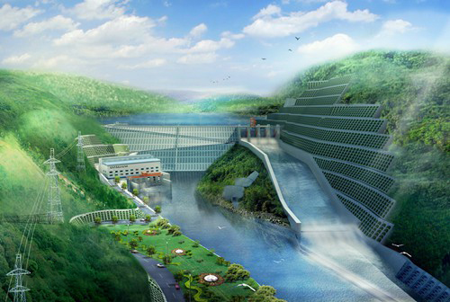 防城港老挝南塔河1号水电站项目